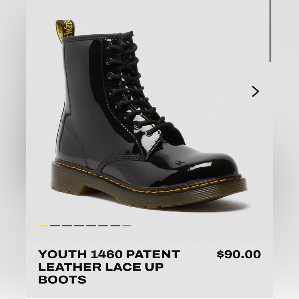 NWOT Dr. Martens 1460Y Black Boot
